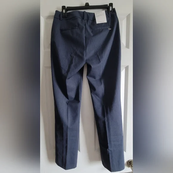 NWT- Calvin Klein Pinstripe Modern Essential Pant - Picture 4 of 8